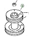 John Deere Original Equipment Pulley #M91361