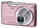 Casio EXILIM EX-Z450 PK Digitalkamera (12,1 Megapixel, 4-fach opt. Zoom, 7,6 cm (3 Zoll) Display) pink - 