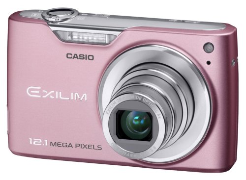 Casio EXILIM EX-Z450 PK Digitalkamera (12,1 Megapixel, 4-fach opt. Zoom, 7,6 cm (3 Zoll) Display) pink