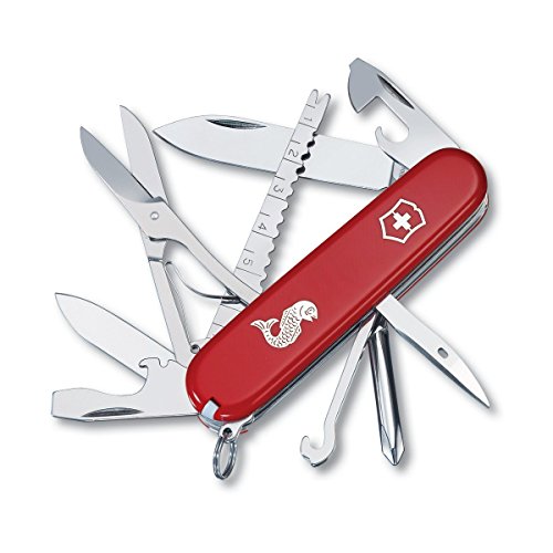 Victorinox Swiss Army Fisherman Pocket Knife (Red)