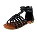 Girl's Cute Toe Strap Spring/Summer Sandals- Velcro & zipper style Easy Slip