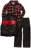 Nannette Boys 2-7 Woven Patch Vest and Jean Set 41x4hWB6QrL. SL160 Nannette Girls 2 6X Love Roll Cuff Shorts