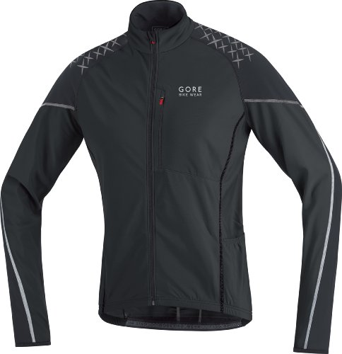 Gore Bike Wear Men's Alp-X 2.0 Thermo Jersey, Large, Black On Sale