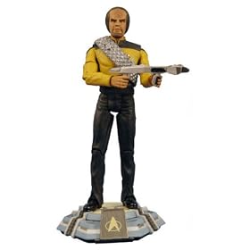 Click here to buy Diamond Select Toys Star Trek The Next Generation Series 1 Action Figure Lt. Worf (Season 7) by Art Asylum.