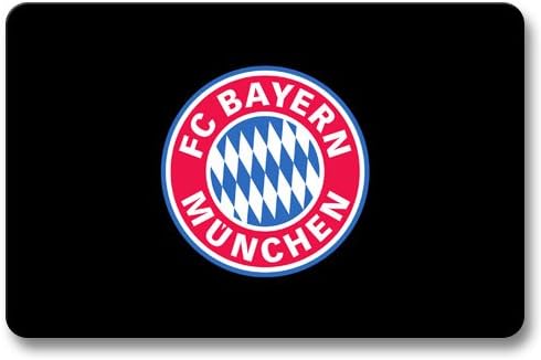 Non Skid Outdoor Bathroom Bayern Munich Doormats Machine Washable Foot Mat 16x24Inch / 40x60cm