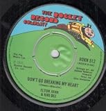 DONT GO BREAKING MY HEART 7 INCH (7" 45) UK ROCKET 1976