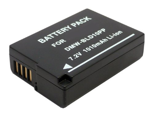 Panasonic　DMW-BLD10PP　互換バッテリ-　（残量表示なし）