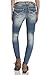 Wallflower Junior's Luscious Curvy Belted Skinny Jean