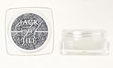 Baby Keepsake: Grey Floral Pattern Monogram Personalized Lip Balm Mini Tubs with SPF1 (Set of 50)