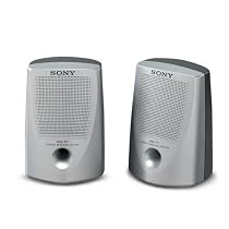 Sony SRS-P7 Stereo Speaker System for Walkman - Silver