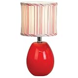 LumiSource LS-GLOW MELON R Glow Melon Lamp, Red and White