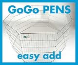 36H x 24 8 Panel GoGo Silver Zinc Easy Add Exercise Pen