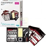 from Kidz Lab Finger Print Kit Ages 8+ - Childrens Science & Educational Kit Toy - Childrens Arts & Crafts Educational Toy
