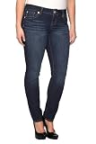 Torrid Plus Size Torrid Denim - Sophia Blue Washed Skinny Jeans (Short)