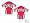 UNLV Rebels Cycling Jersey, Medium (38-40)