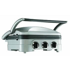 Cuisinart GR4NU Commercial Grade Stainless Steel Griddle and Grill