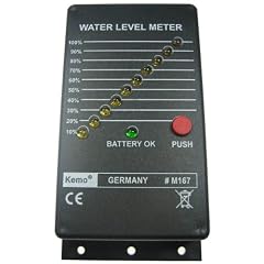 Kemo M167 F�llstandsanzeige f�r Wassertanks Fernanzeige Zisternen, Tank, Regen-Tonnen