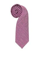 Carlo Visconti Corbata Círculos (Fucsia)