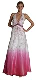 Flirty Fun Halter Bridesmaid Formal Prom Gown Dress