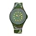 Toy Watch Women's JYA01HG Jelly Army Green Camo Rubber Watch