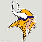 MINNESOTA VIKINGS OFFICIAL 8X8 CAR WINDOW DECAL