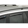 ClimAir Windabweiser VW GOLF 5 PLUS 5-t�rer, 2005- MASTER VW GOLF 6 PLUS 5-t�rer, 2009- f�r hinten - Farbe: rauchgrau
