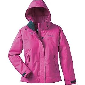 Womens Columbia Plus Size Cosmic Diva Jacket Parka, Malibu Pink
