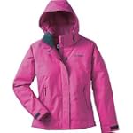 Womens Columbia Plus Size Cosmic Diva Jacket Parka, Malibu Pink