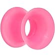 00 Gauge Pink Thin Double Flare Flexible Tunnel