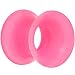 00 Gauge Pink Thin Double Flare Flexible Tunnel