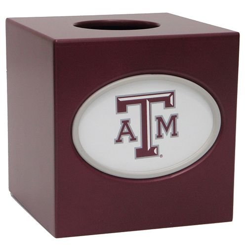 Texas A and M Aggies Tissue Box Cover