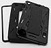 One Touch Pop 7 Case, Bastex Heavy Duty Hybrid Kickstand Tablet Case - Soft Outer Black Silicone Cover Hard Inner Black Kickstand Case for Alcatel One Touch Pop 7 p310a 7