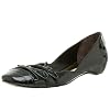 Carlos by Carlos Santana Women's Crush Flat,Black,6 M