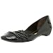 Carlos by Carlos Santana Women's Crush Flat,Black,6.5 M