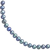 14K Gold 6.5mm Black Strand 20
