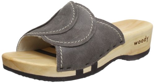 Woody Women's Vanessa Mules grey Size: 6 UK