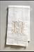 Set of 6 Meandering Vines Embroidered Guest Towel - M