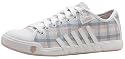 K-Swiss Womens Moulton Canvas Trainer White/Soft Pink