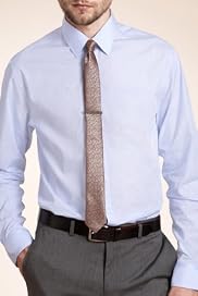 Slim Fit Limited Collection Pure Cotton Cross Hatch Shirt [T11-0537-S]
