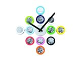 Karlsson Wall Clock Diy Dots Photo Frame Plastic Multi