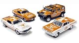 Texas Longhorns Football Diecast Collectors 4 Cars Vehicle Set
