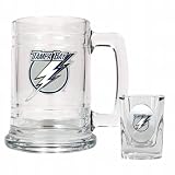 NHL Tampa Bay Lightning Boilermaker Set - Primary Logo