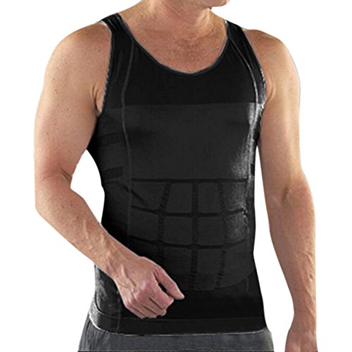 Toptie mens slimming body shaper vest shirt abs abdomen…