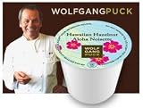 Wolfgang Puck Hawaiian Hazelnut for Keurig Brewers, 24 K-Cups with 2 Organic Green Tea Bags
