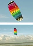 HQ TRAINER POWER KITE 1.7 W/ CONTROL BAR SYMPHONY BEACH