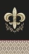 Guest Napkin, Fleur De Lis