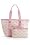All-Over Croc Pattern Shopping Bag
