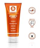 OZNaturals Facial Cleanser Contains Powerful Vitamin C - This Natural Face Wash Is The Most Effective Anti Aging Cleanser Available - Deep Cleans Your Pores Naturally For A Healthy, Radiant Glow!