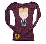 Harajuku Lovers By Gwen Stefani  Cuckoo  Long Sleeves Tee Shirt Top -- Haute Chocola * 08 Newest Fall Collection *