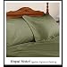 Royal Hotel's Solid Sage 1200-Thread-Count 3pc King Duvet-Cover 100-Percent Egyptian Cotton, Sateen Solid, 1200 TC